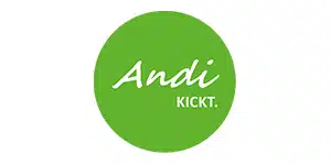 Client logo of Andi kickt – Reference from clickpuls E-Commerce Consulting